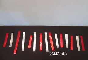 step 1 cut flash tape