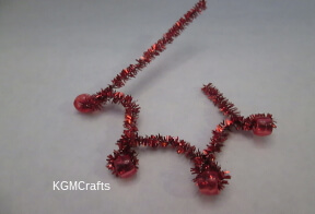 continue adding beads