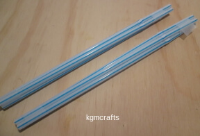 tape straws together