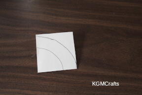 draw two curved lines