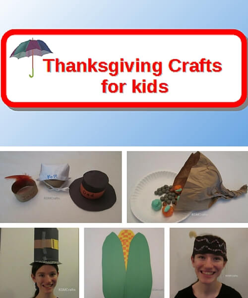 Thanksgiving crafts for kids
