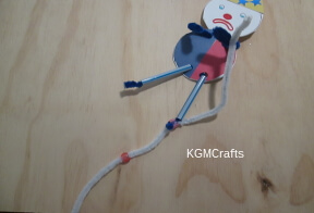 thread pipe cleaner through pony beads