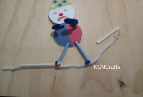 add straw to tightrope