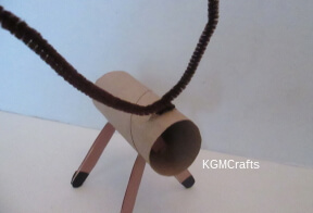 step 6 add pipe cleaner