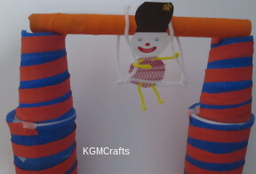thumbnail of clown on trapeze