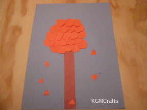 make some falling leaves