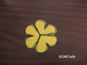 go around the hearts with a marker