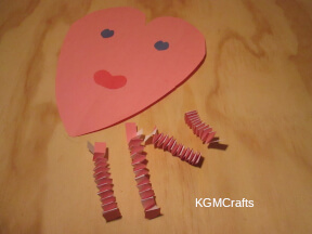 step 3 fold the paper stips