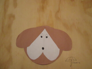 heart shaped dog face dog Valentine