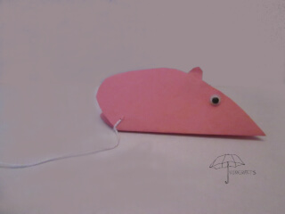 mouse Valentine heart shaped mouse