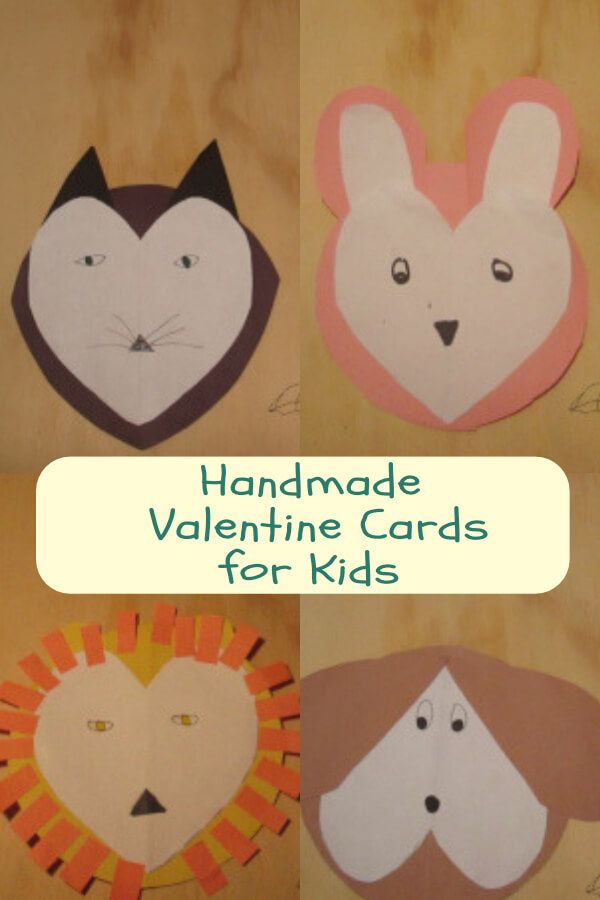 Homemade Valentine Cards for Kids