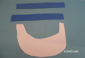 cut your pieces from craft foam