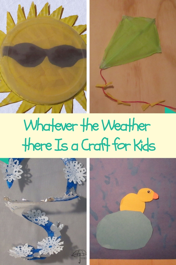 easy weather crafts for kids