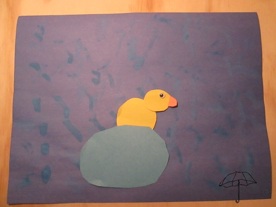 duck in the rain picture