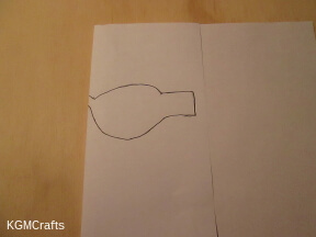 make the pattern for the sunglasses