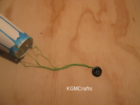 add string and a button to one end