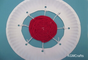 thumbnail of woven sun catcher