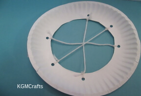 make more holes and add yarn