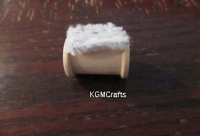 add pipe cleaner to spool