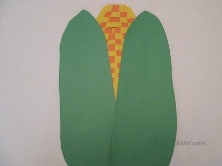 paper ear of corn corn