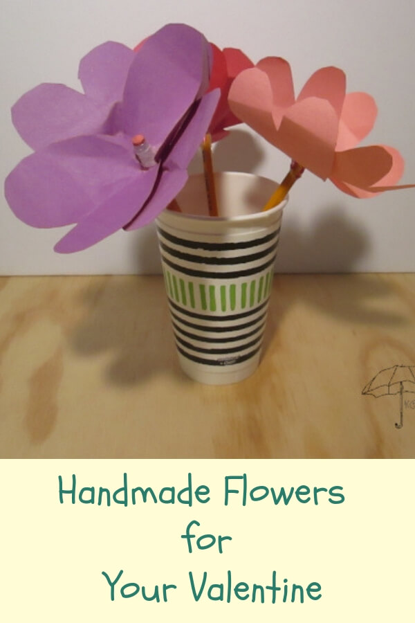 Valentine Flower Crafts for Kids