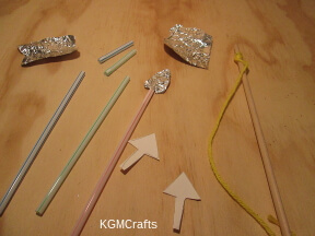 materials for the arrows