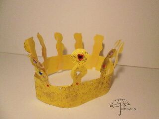 David gets a crown