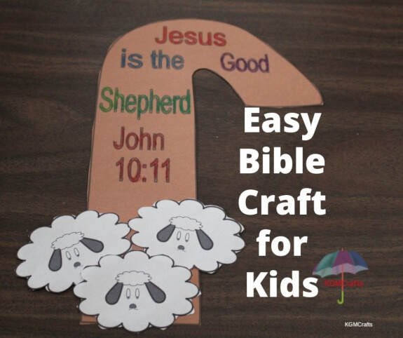 the good shepherd Bible craft
