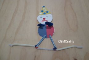 clown on tightrope