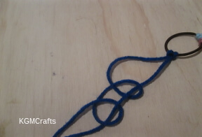 step 2 make first knot
