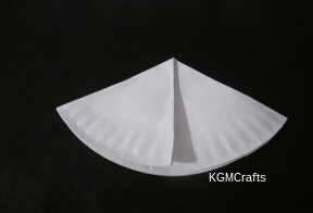 step 2 fold one side to the center